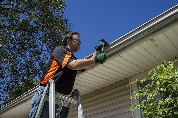 we only use top-of-the-line materials for all of our gutter repair projects